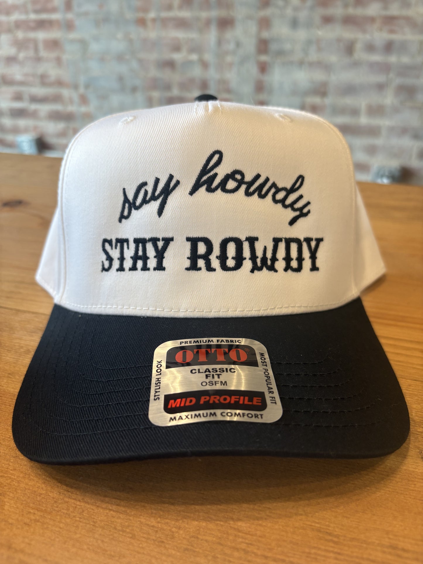 ROWDY trucker hat