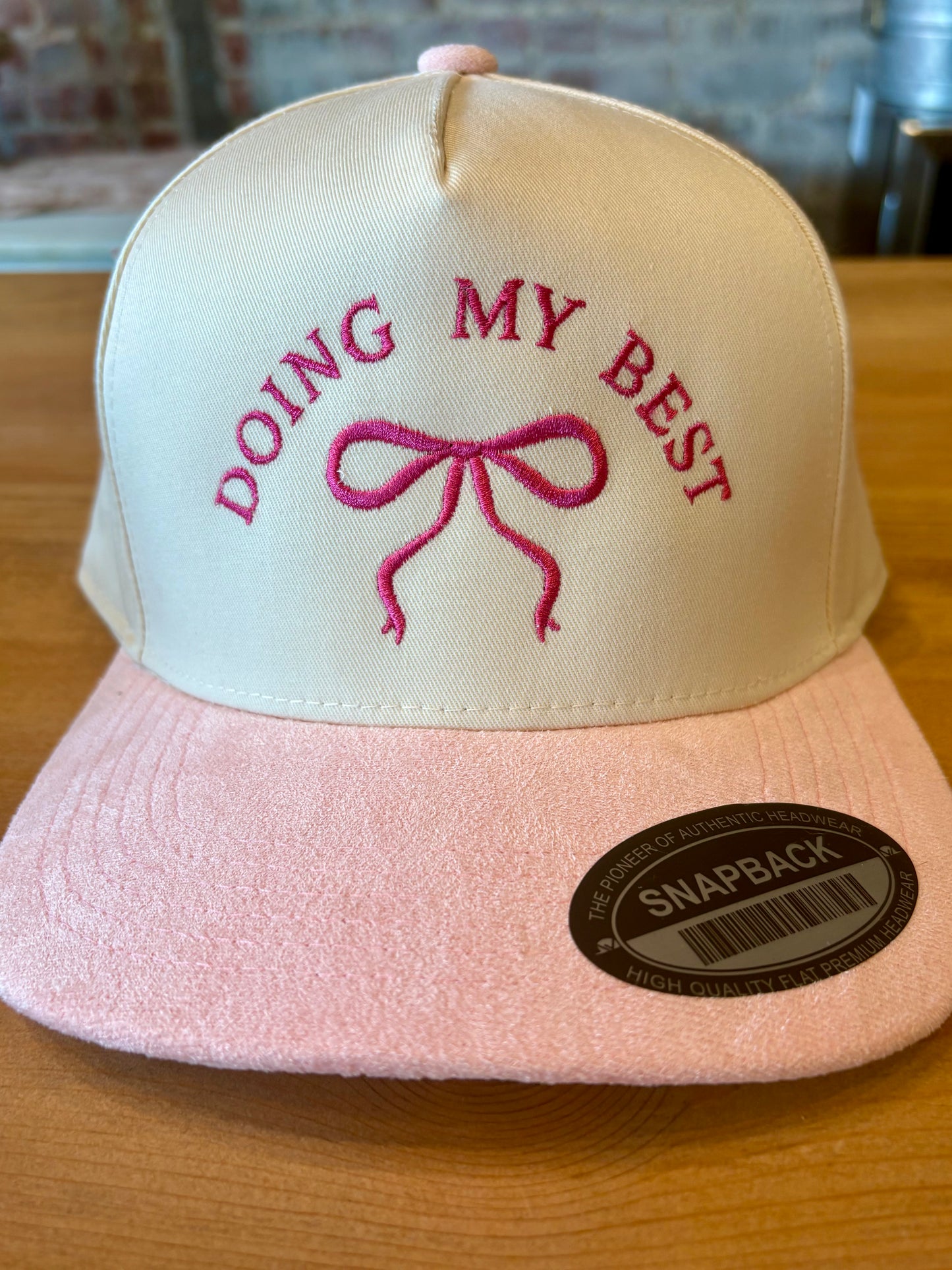 Doing my best
