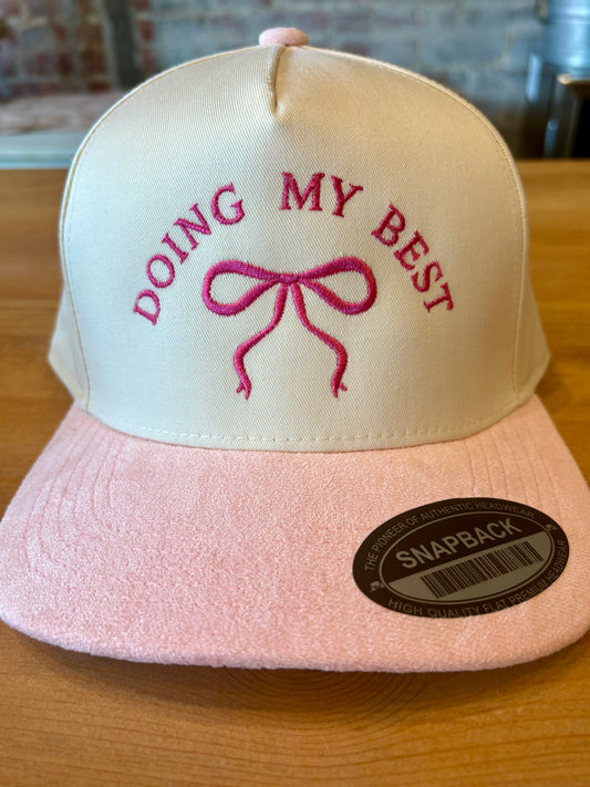 Doing my best