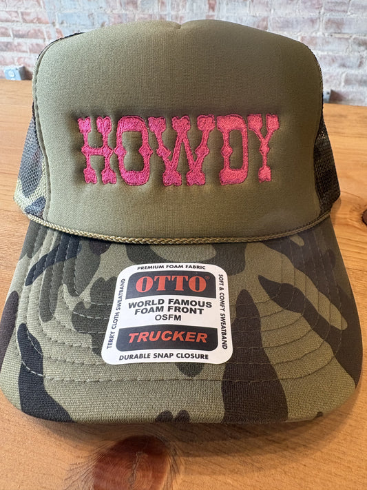 HOWDY trucker hat